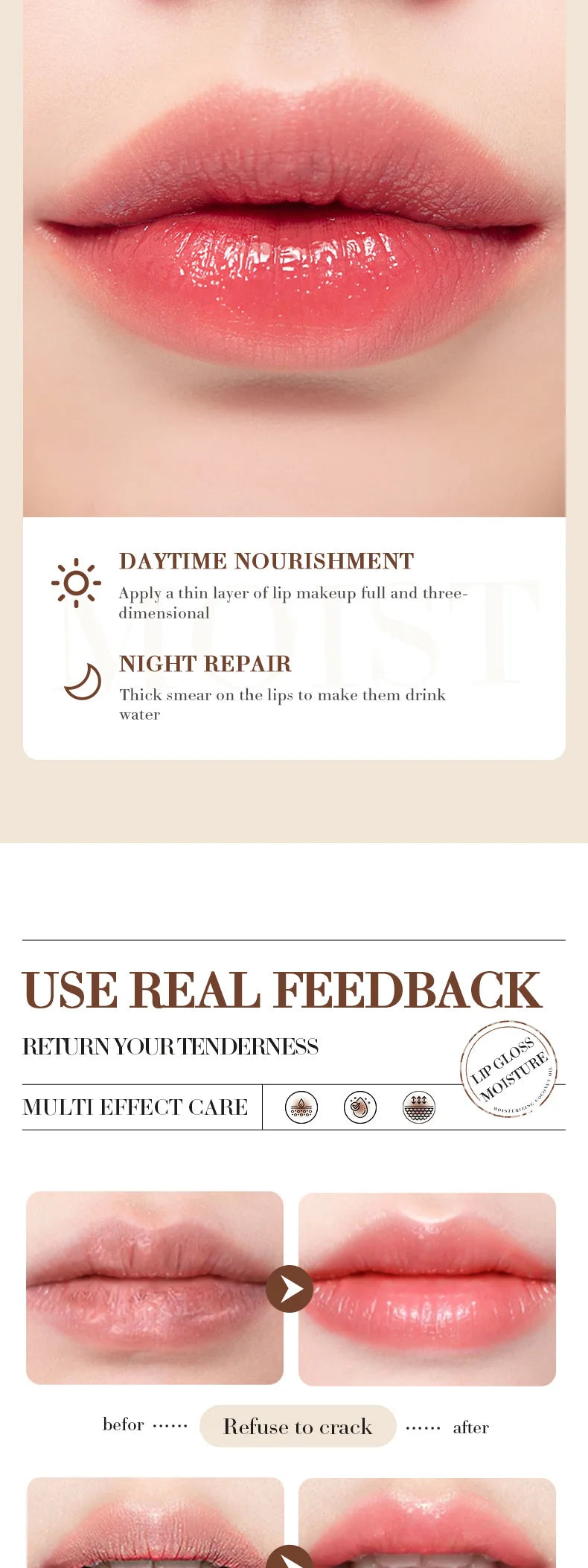Coconut Lip Balm - Sustained Nourishment and Hydration for All Genders - Everyday Lip Care.