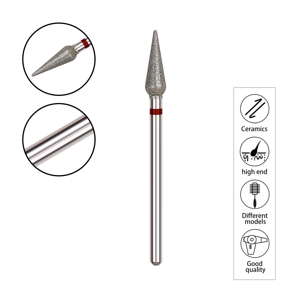 1Pc Nail Drill Bits Machine Pedicure Manicure Foot Cuticle Clean Tools Nail File Grinding Head Nail Art Tools Accessories Polish