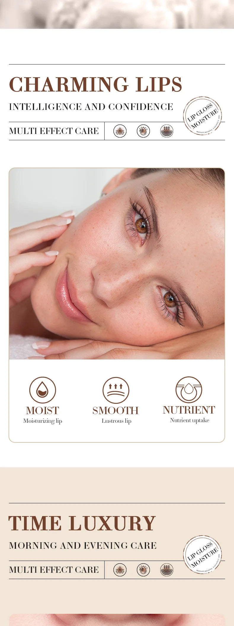Coconut Lip Balm - Sustained Nourishment and Hydration for All Genders - Everyday Lip Care.
