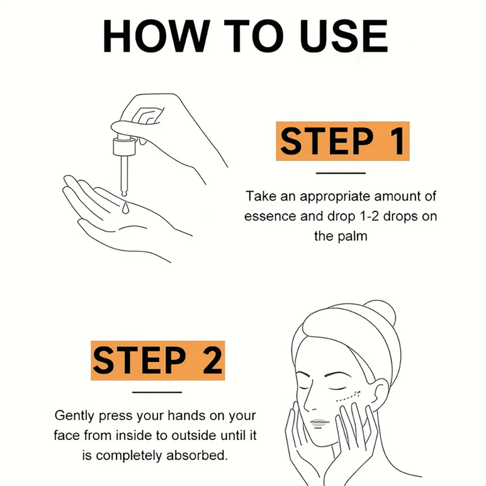 HISENRAIN Vitamin C + Retinol + Hyaluronic Acid Serum Duo | Anti-Aging Brightening & Hydration Combo | For All Skin Type.