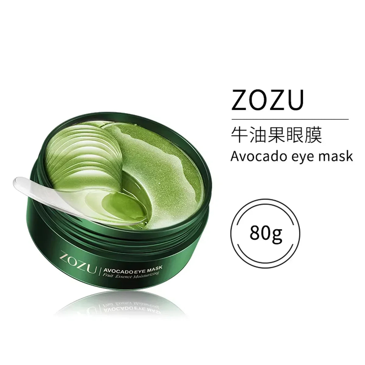 60PCS/120 PCS Eye Mask Avocado Gold Moisturize Firming Improve Eye Bags Eye Patches Anti Wrinkle Eye Patches for Dark Circles