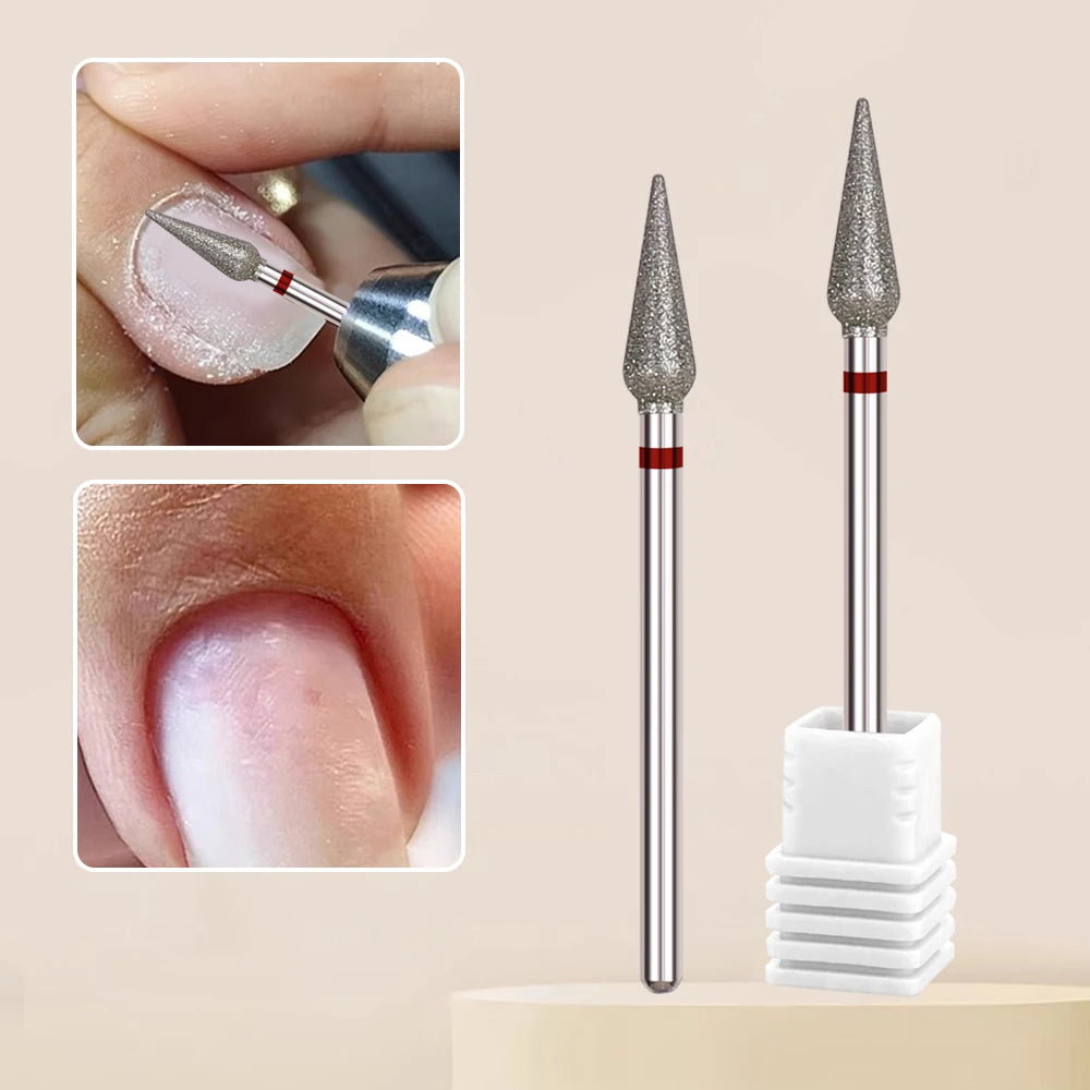 1Pc Nail Drill Bits Machine Pedicure Manicure Foot Cuticle Clean Tools Nail File Grinding Head Nail Art Tools Accessories Polish