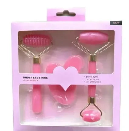 【Hot sales】Juego de Herramientas de belleza de 3 piezas con caja de regalo Facial scraping, essential oil massage stick