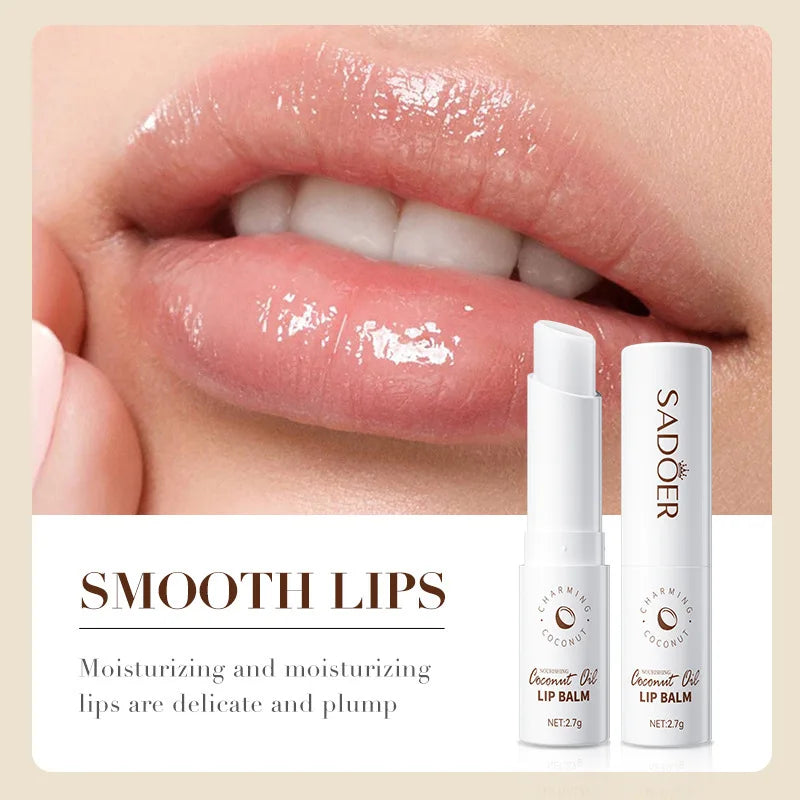 Coconut Lip Balm - Sustained Nourishment and Hydration for All Genders - Everyday Lip Care.